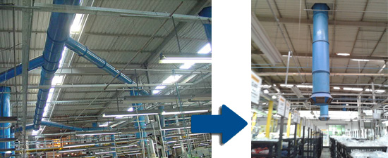 Soluções de ventilação para indústria metalúrgica Veprel, garantindo qualidade do ar e eficiência em ambientes industriais exigentes.