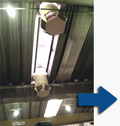 Célula piloto Veprel, solução de teste para otimização de sistemas de ventilação e controle de qualidade do ar em ambientes industriais.